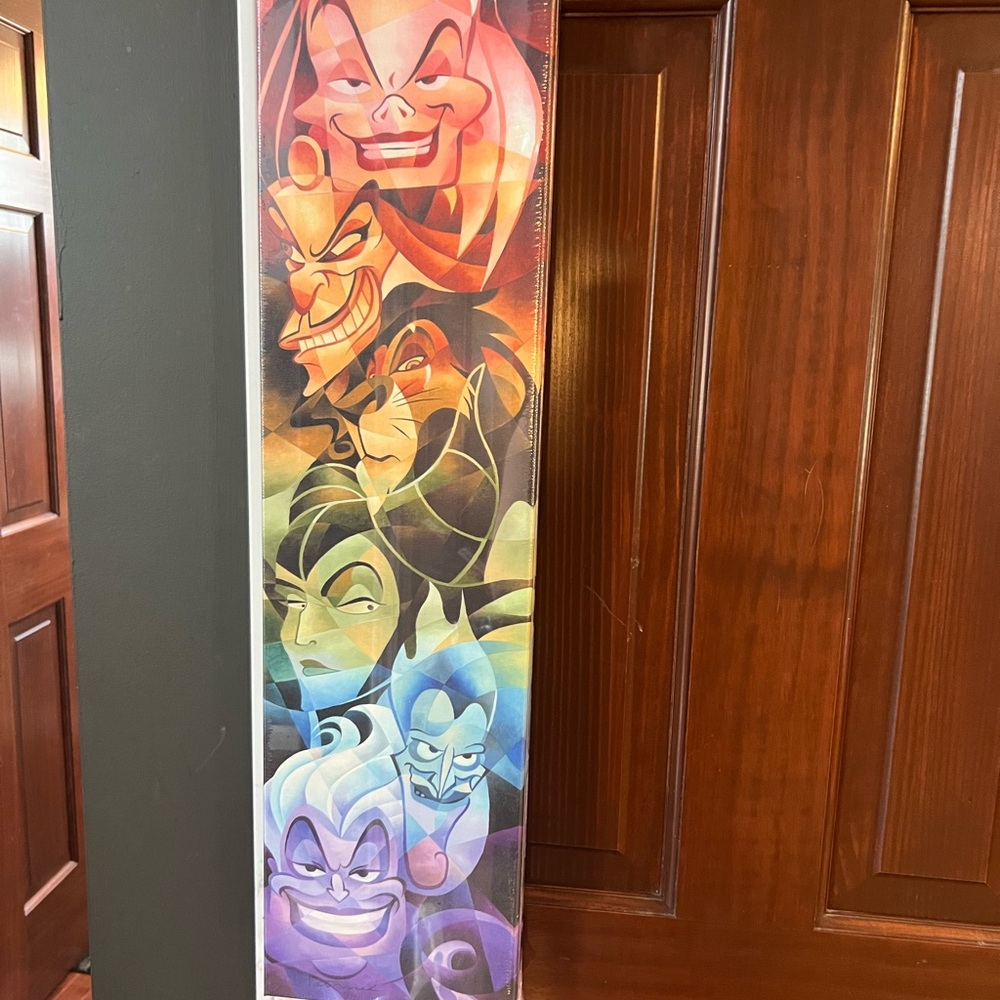 Disney Treasures on Canvas "Colors of Evil" Certificate